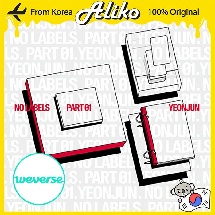 NO LABELS PART 01 ヨンジュン ピアス YEONJUN 1st Mini Album 'NO