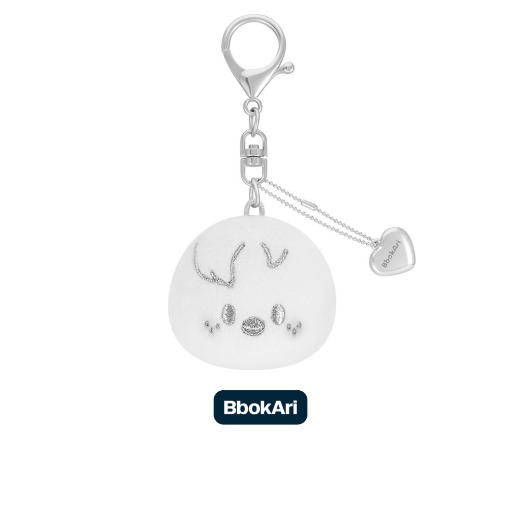 SKZOO FACE KEYRING SILVER Ver.) Stray Kids [celebrATE] MD (15th