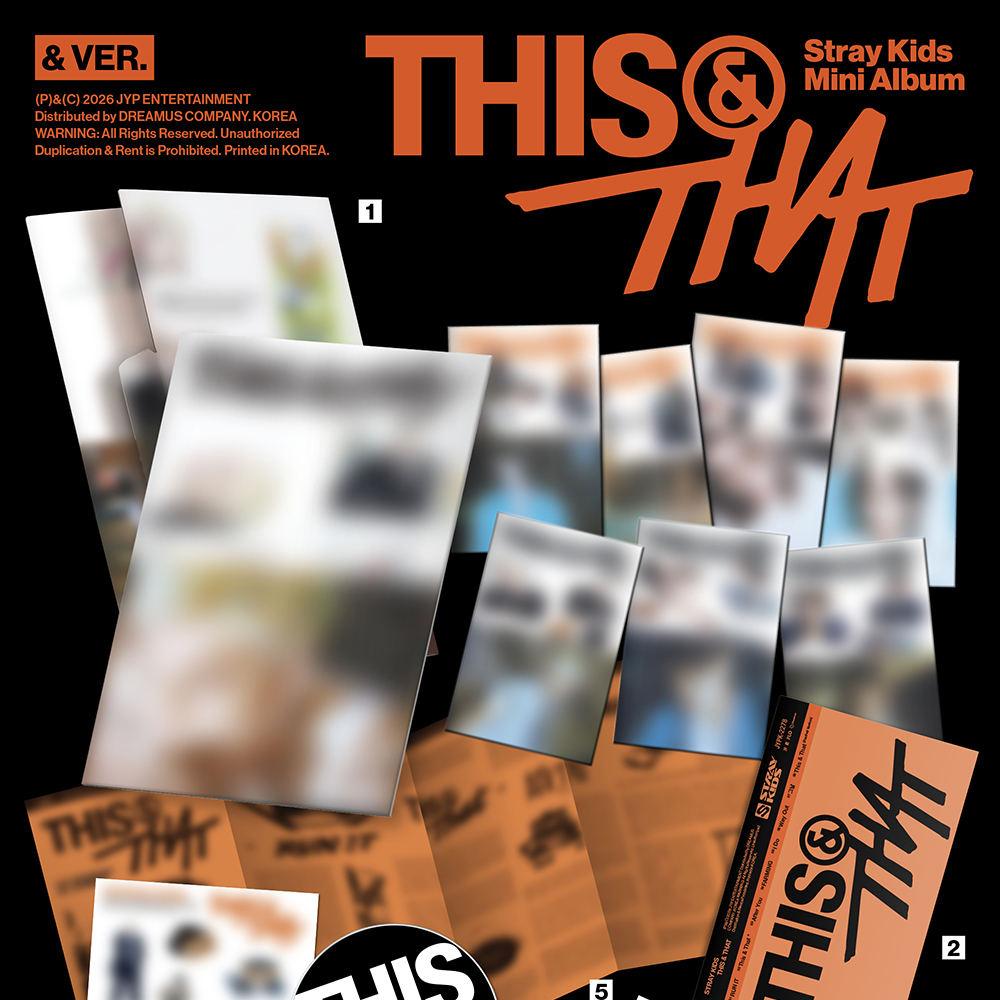 POB] (& ver.) Stray Kids [THIS & THAT] Mini Album (7th Aug.2026