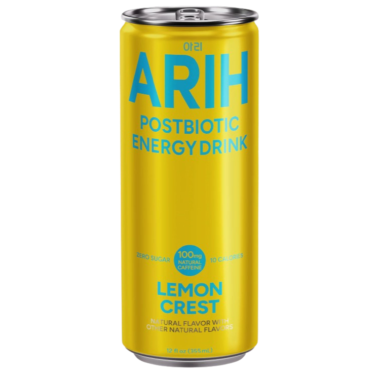 Paldo BTS ARIH Modern Noodle, Postbiotic Energy Drink, Dual Biotic