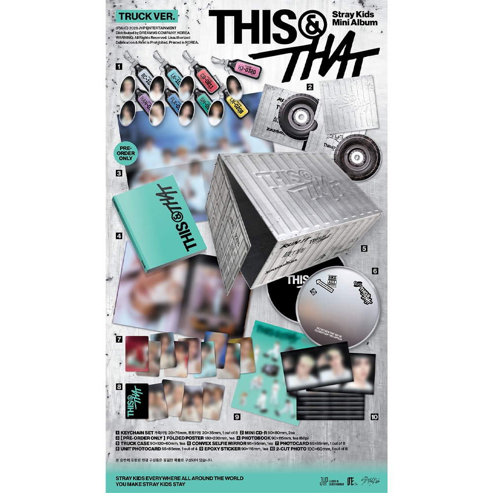 Stray Kids Mini Album - This & That (Truck Ver.) (Limited