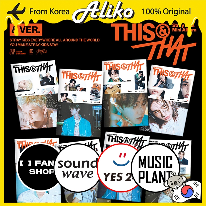 Stray Kids Mini Album - This & That (& Ver.) | Shopee Brasil