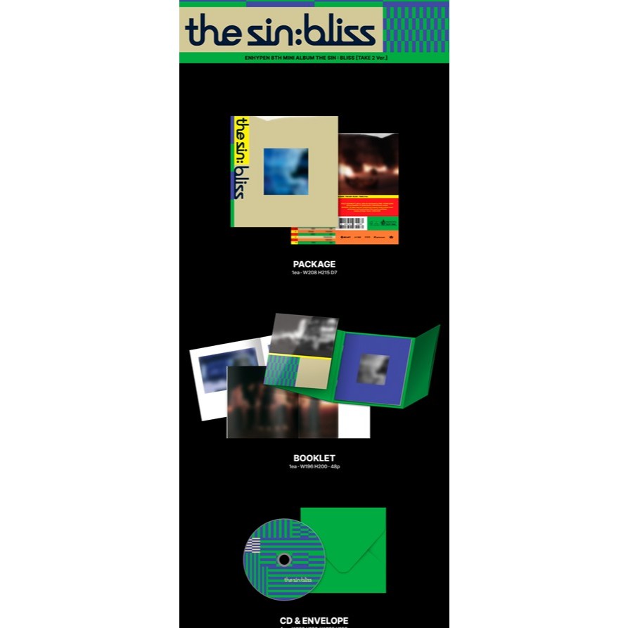 ENHYPEN 8th Mini Album [ THE SIN : BLISS ] Photobook Ver. | Shopee