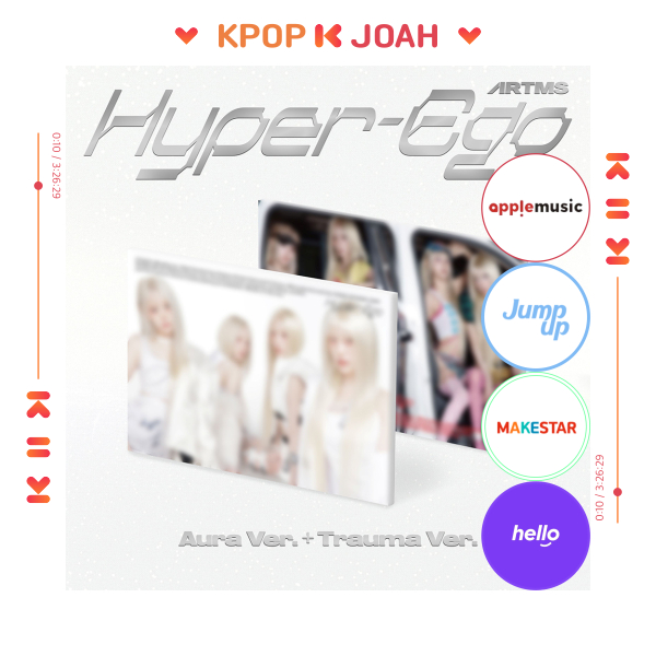 POB] ARTMS [Hyper-Ego] ALBUM (7th Aug.2026) | Shopee Brasil