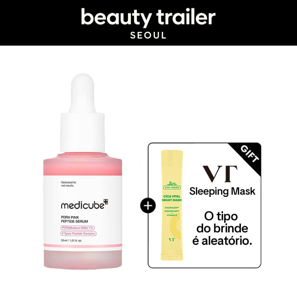 medicube] PDRN Pink Peptide Serum - 30ml / 30ml+ Refil(50ml
