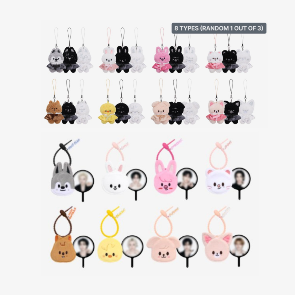 straykids skzoo runit ジニレット特典セット Stray Kids [RUN IT] Tour MD / SKZOO Secret Plush, Mini Picket