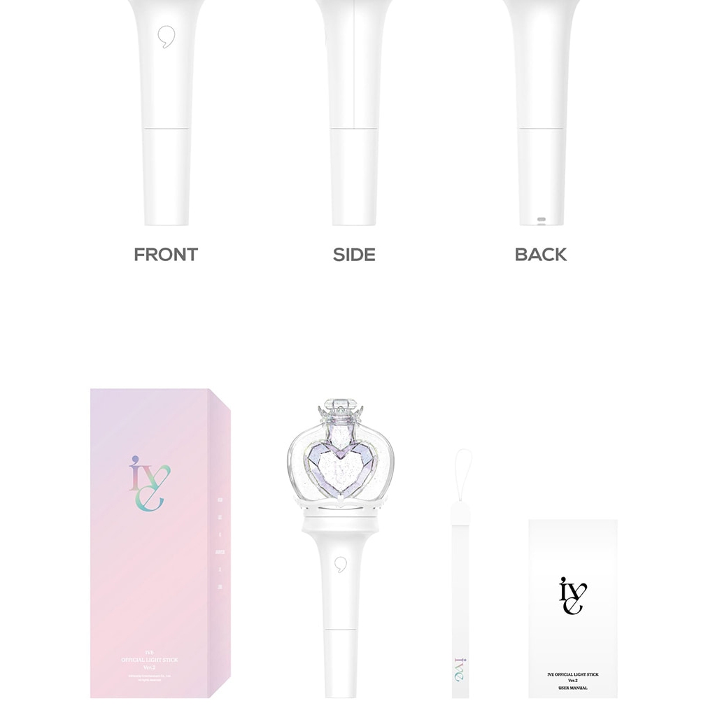 IVE SPECIAL LIGHT STICK ver.2( 2本セット) IVE - OFFICIAL LIGHT STICK VER.2 (Fanlight ver.2) (27th Oct.2025