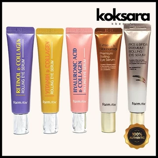 Farmstay Rolling Eye Serum 25ml 5Types em Oferta na Shopee