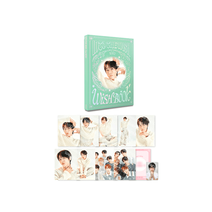 NCT WISH INTO THE WISH MD (WISH BOOK SET / 4 CUT + ID PHOTO SET