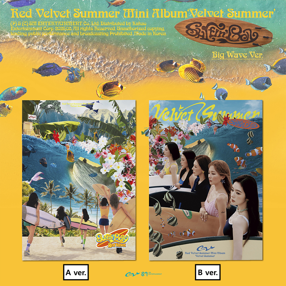 POB] (Big Wave ver.) Red Velvet [Velvet Summer] Summer Mini Album