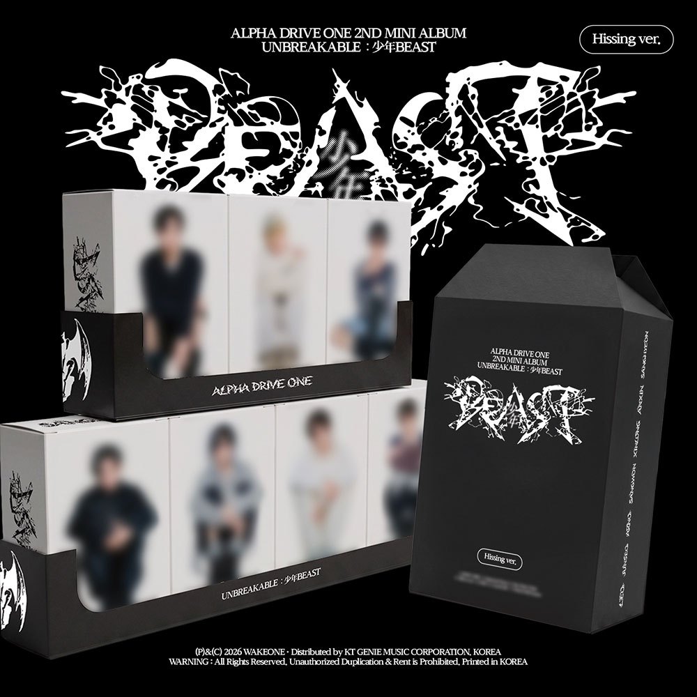 【新品未開封】ALD1 アルバム Hissing ver. ALPHA DRIVE ONE (ALD1) [UNBREAKABLE : 少年BEAST] Hissing Ver / 2nd
