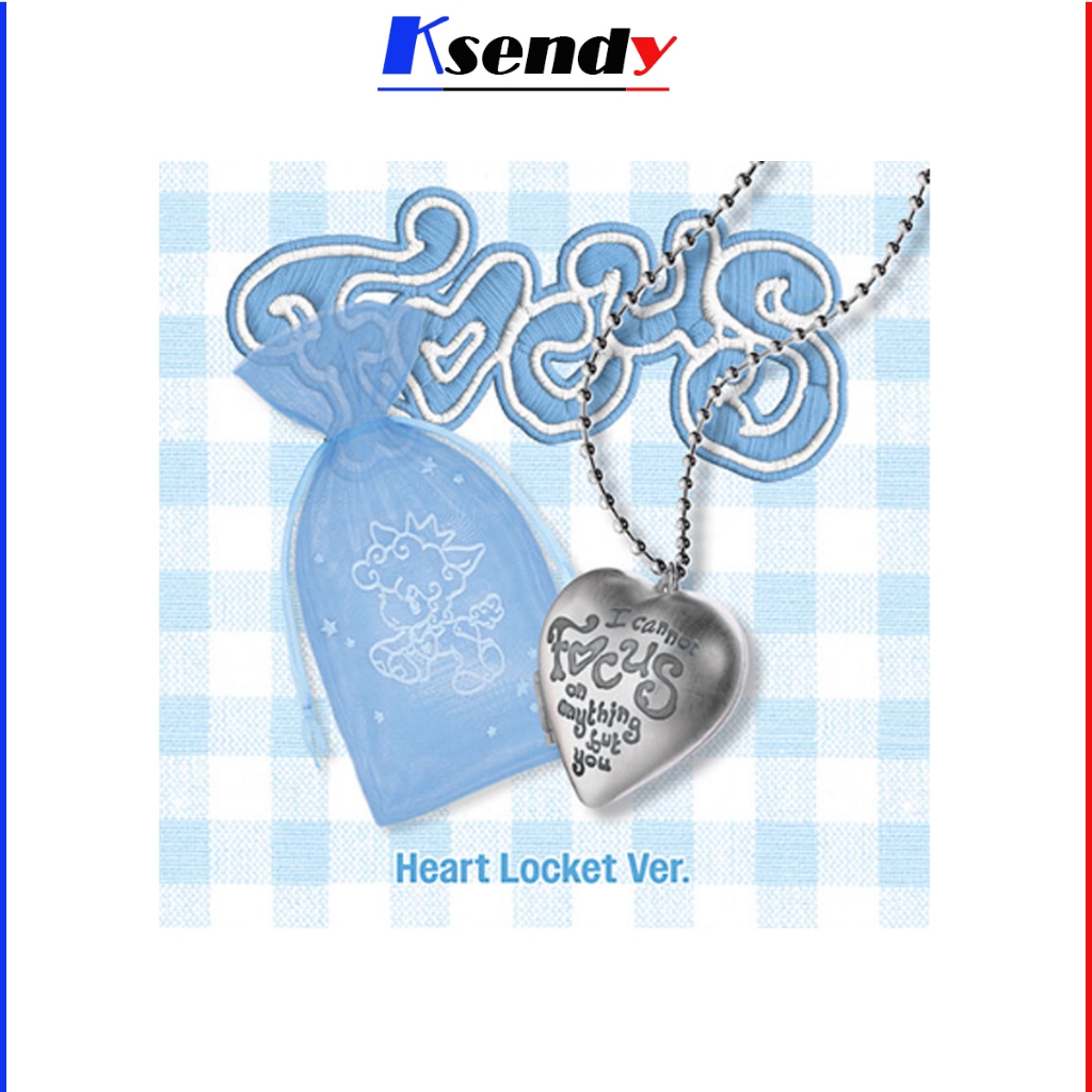 Hearts2Hearts 1st Mini Album [ FOCUS ] Heart Locket Ver. | Shopee