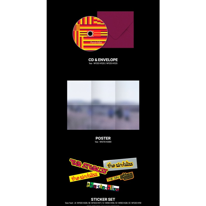 ENHYPEN 8th Mini Album [ THE SIN : BLISS ] Photobook Ver. | Shopee