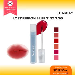 DEARMAY Lost Ribbon Blur Tint 3.3g (6 Cores) | Batom Líquido Matte | Lip Tint, Tint Labial Matte Efeito Blur | Hidratante • Vegano • Textura Jelly Aquosa • Maquiagem Coreana em Oferta na Shopee