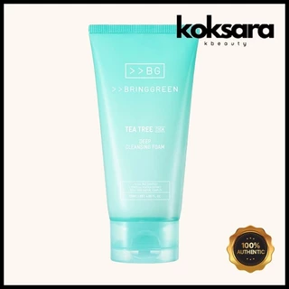 bring green tea tree cica deep cleansing foam 120ml em Oferta na Shopee