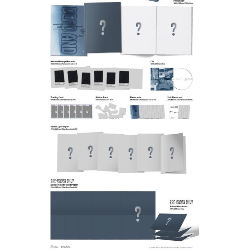 Xdinary-Heroes 8th Mini Album [ DEAD AND ] | Shopee Brasil