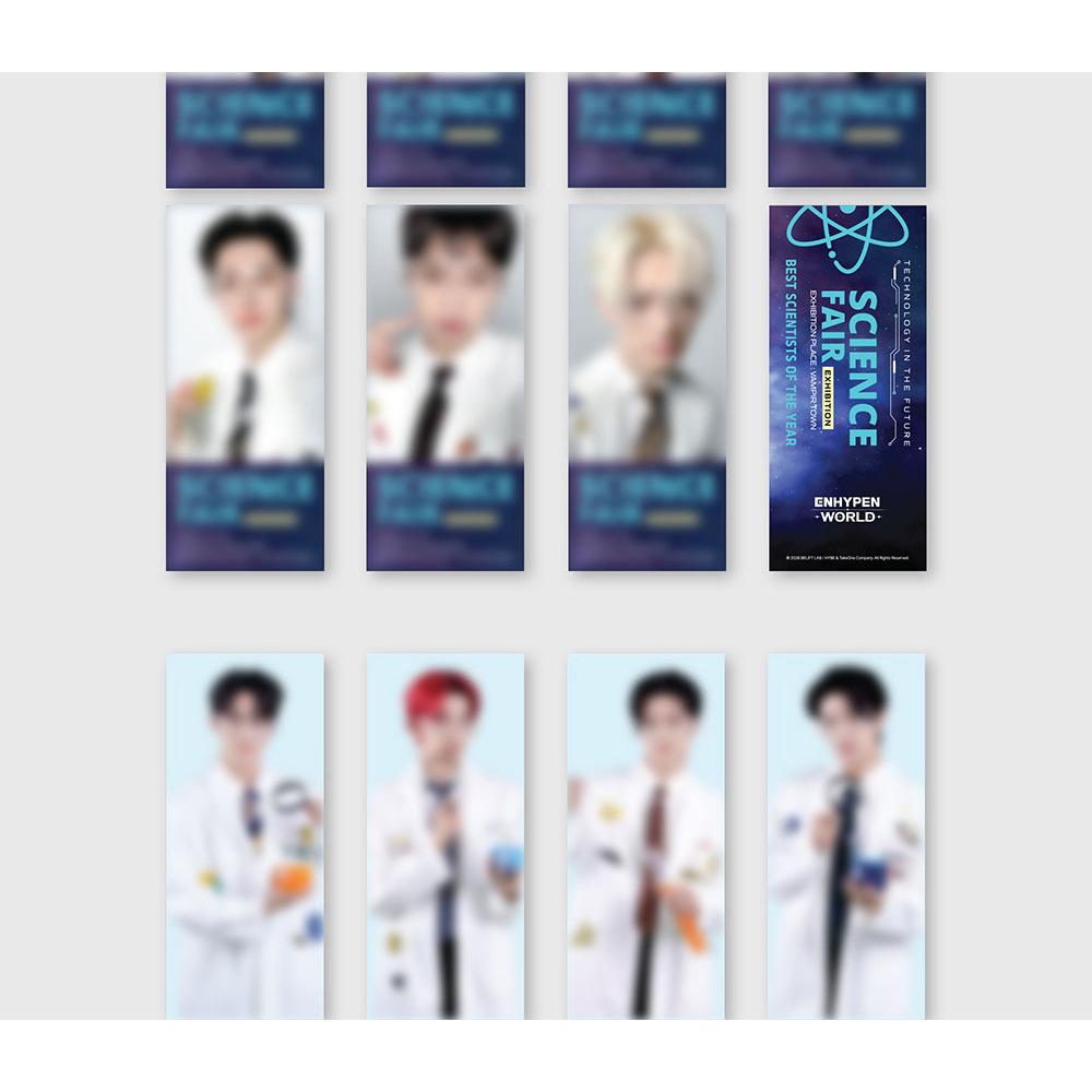 SCIENTIST GIFT ver.) ENHYPEN - WORLD COUPON CARD COLLECTION (23rd