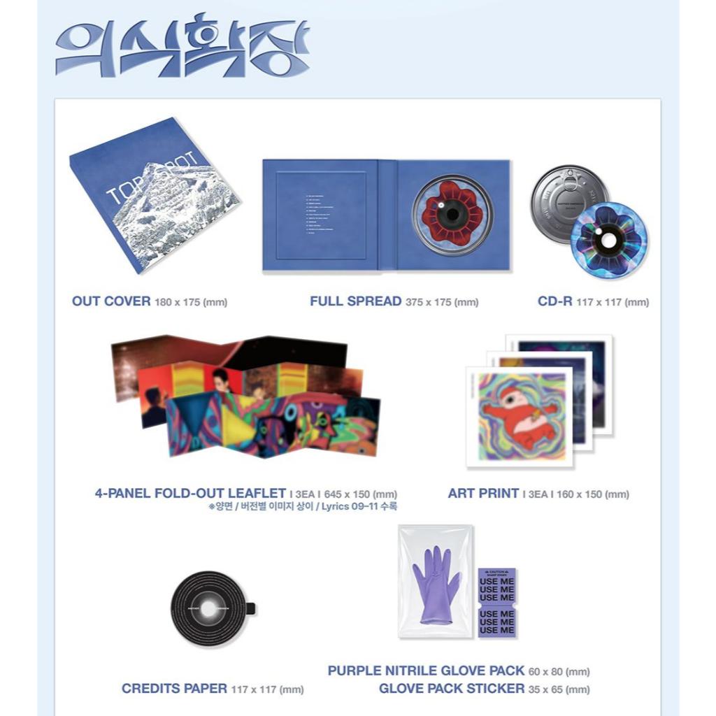 BIGBANG) T.O.P 1st Album - TOP SPOT - ANOTHER DIMENSION | Shopee