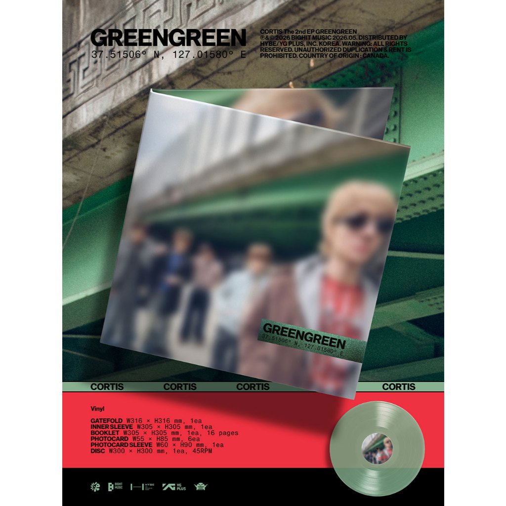CORTIS The 2nd EP Album - GREENGREEN (Vinyl) | Shopee Brasil