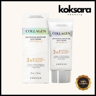 Enough Collagen Whitening Moisture Sun Cream 50ml em Oferta na Shopee