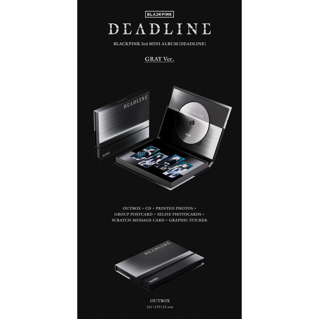 BLACKPINK 3rd MINI ALBUM [DEADLINE] GRAY Ver. | Shopee Brasil