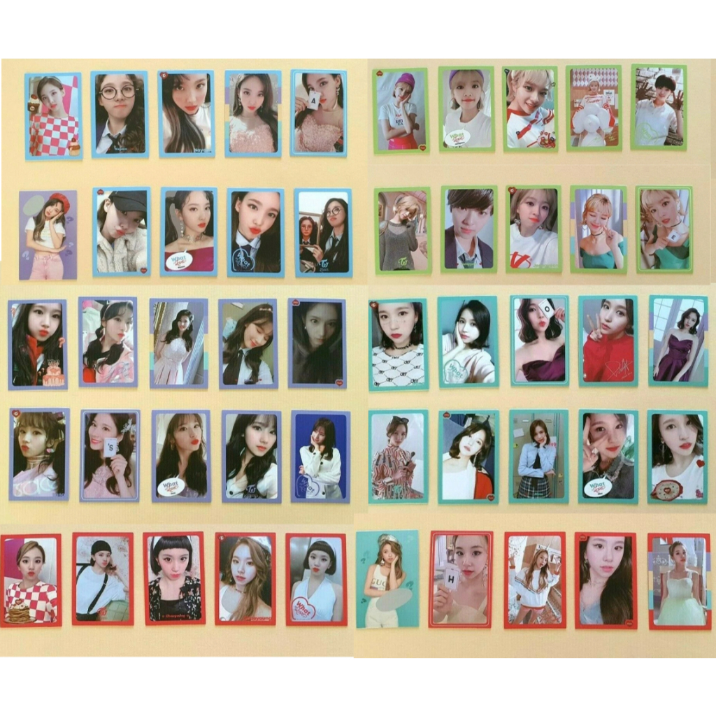 Duas Vezes 5o mini Álbum O Que É Amor Cartão Fotográfico Oficial