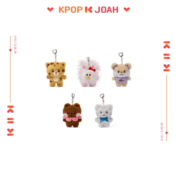 PLUSH KEYRING) ILLIT [DEARLiT] OFFICIAL MD (26th May.2026