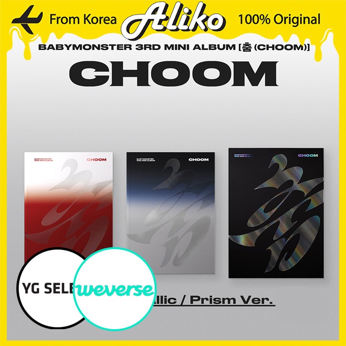 BABYMONSTER - 3rd MINI ALBUM [CHOOM] | Shopee Brasil
