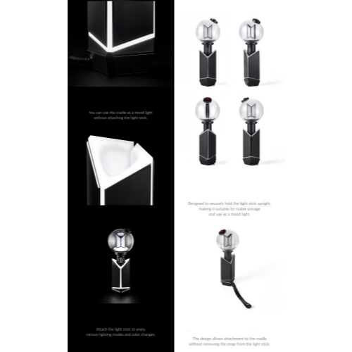 BTS OFFICIAL LIGHT STICK VER.4 CRADLE - ARMY BOMB VER.4 CRADLE