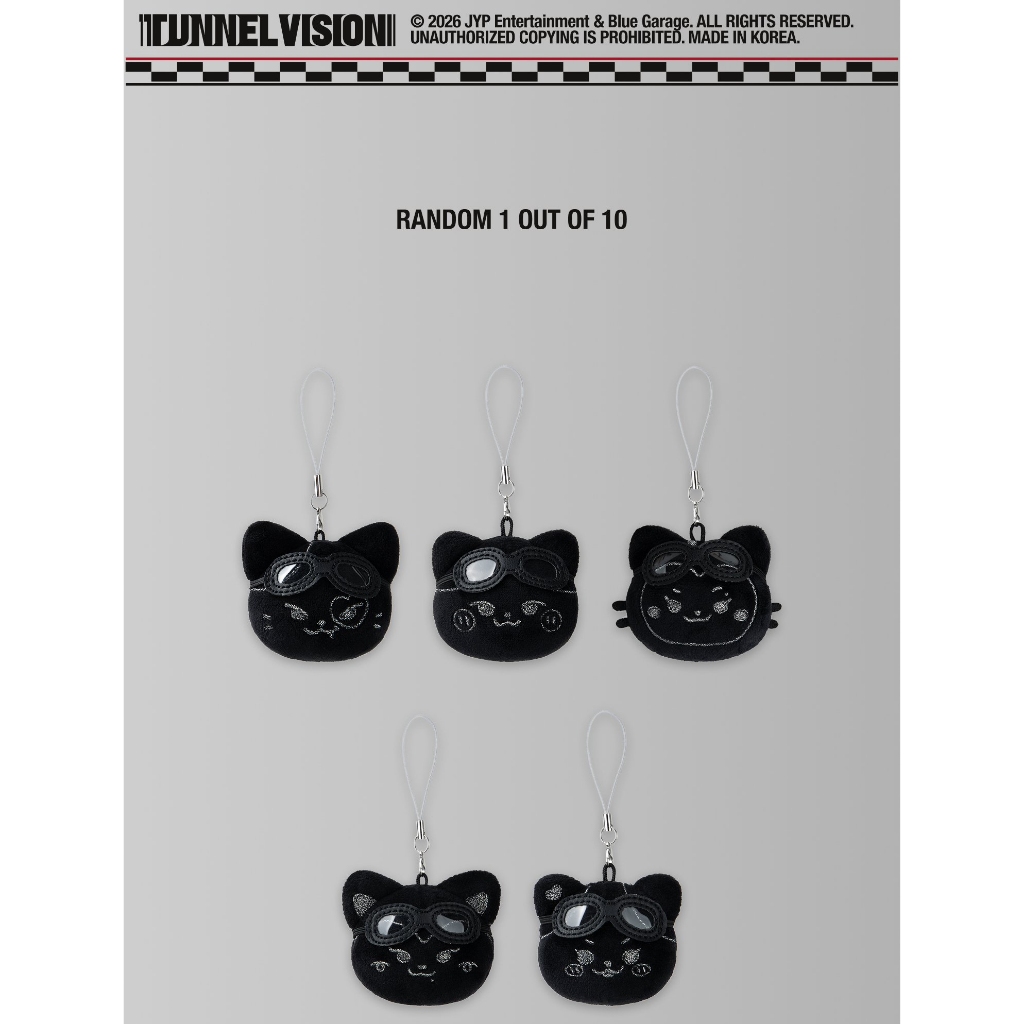 TWINZY SECRET FACE KEYRING) ITZY [TUNNEL VISION] 3rd World Tour MD