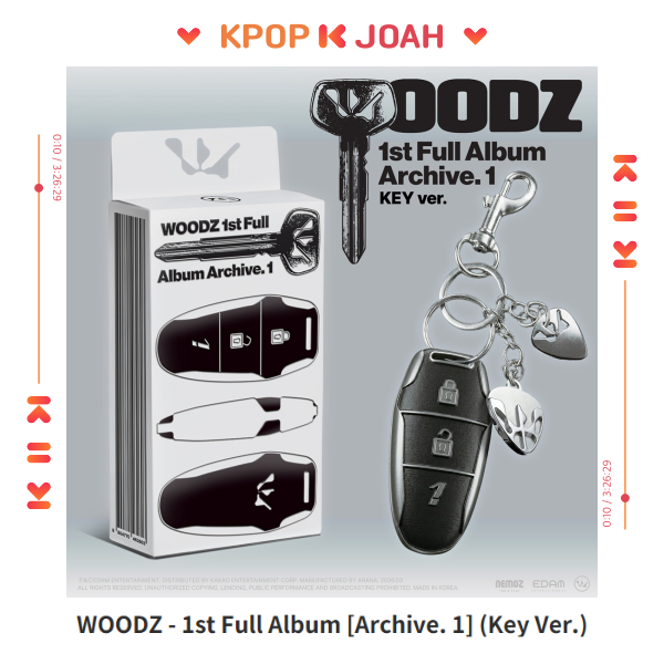 Key Ver.) WOODZ - 1st Full Album [Archive. 1] (5th Mar.2026