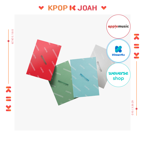 Special Lucky Draw] (Weverse Albums ver.) CORTIS [GREENGREEN] 2nd