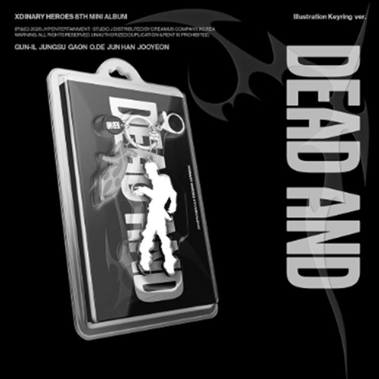 POB] [6 SET](ILLUSTRATION KEYRING ver.) Xdinary Heroes [DEAD AND