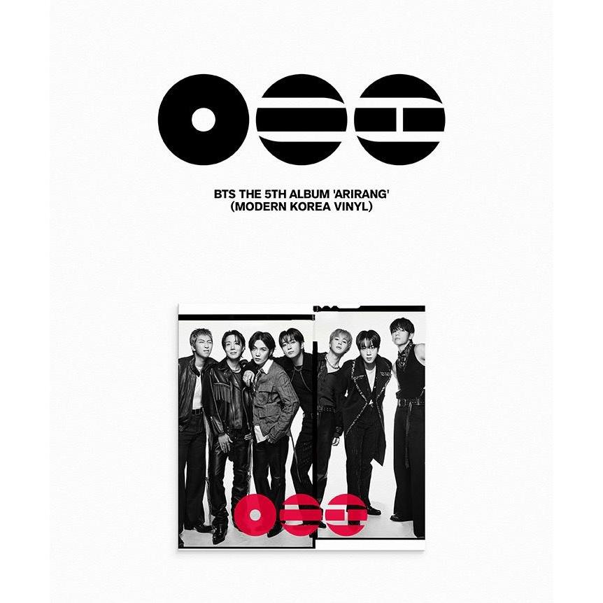 BTS The 5th Album 'ARIRANG' (Modern Korea Vinyl) | Shopee Brasil