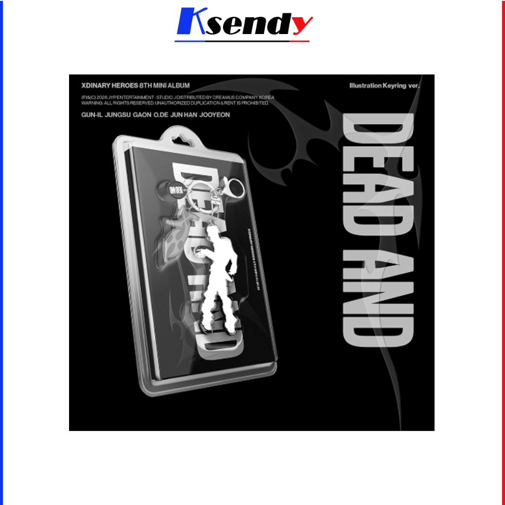 Xdinary-Heroes 8th Mini Album [ DEAD AND ] Illustration Keyring