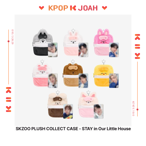 SKZOO PLUSH COLLECT CASE) Stray Kids [STAY in Our Little House] MD