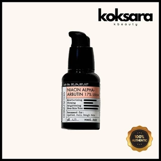 Derma Factory Niacin Alpha Arbutin 17% Serum 30ml em Oferta na Shopee