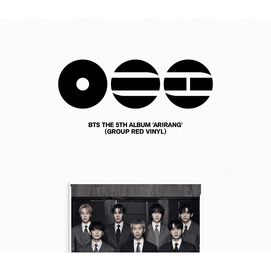 Standard Vinyl) BTS [ARIRANG] 5th Full Album (20th Mar.2026