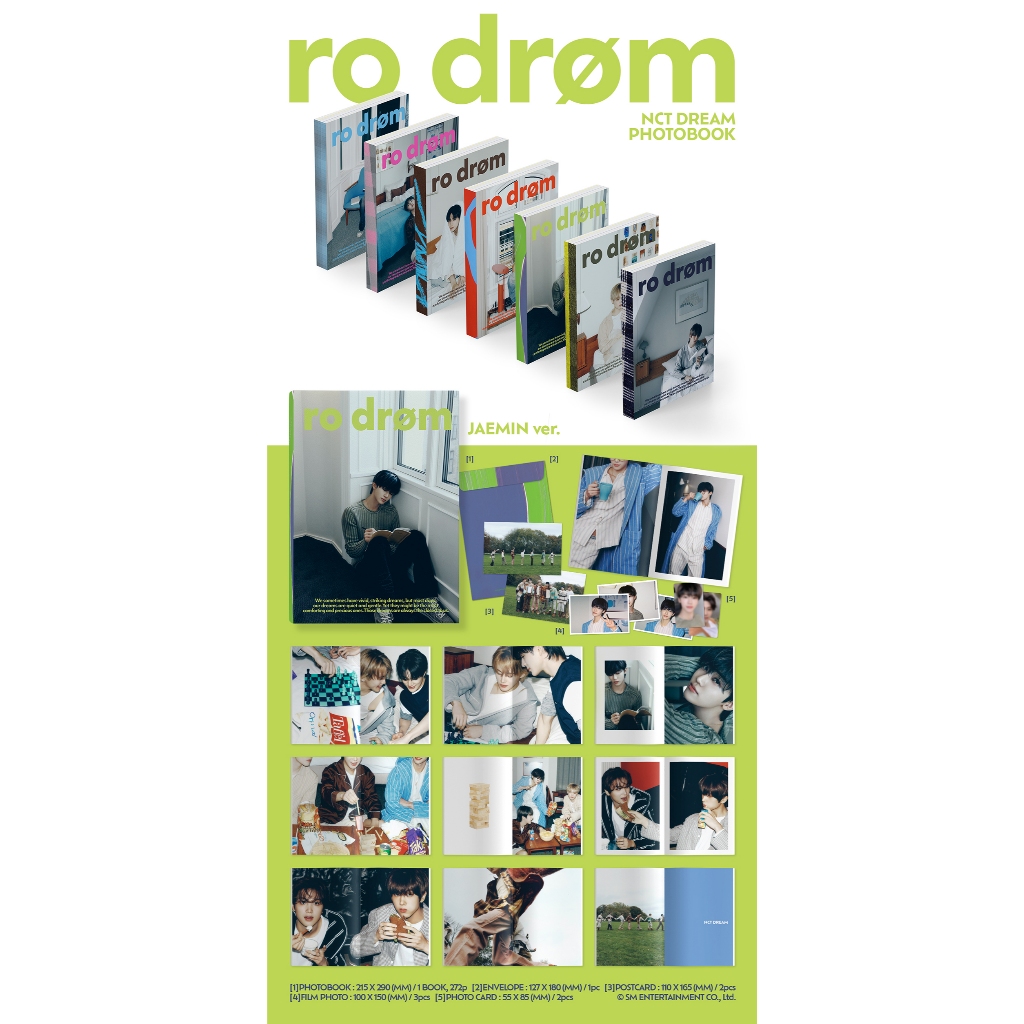 NCT DREAM 2026 PHOTOBOOK [Ro drøm] (22nd May.2026) | Shopee Brasil