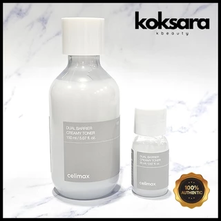 [KOKSARA.KBEAUTY] CELIMAX dual barrier creamy toner 150ml, 20ml em Oferta na Shopee