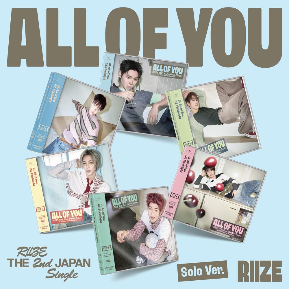 K-POP・アジア RIIZE THE 2nd JAPAN Single ALL OF YOU Solo ver.] RIIZE - 2nd Japan single album [All of You] | Shopee Brasil