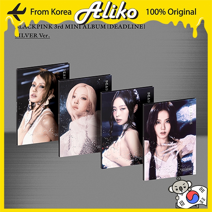 BLACKPINK 3rd MINI ALBUM [DEADLINE] SILVER Ver. | Shopee Brasil