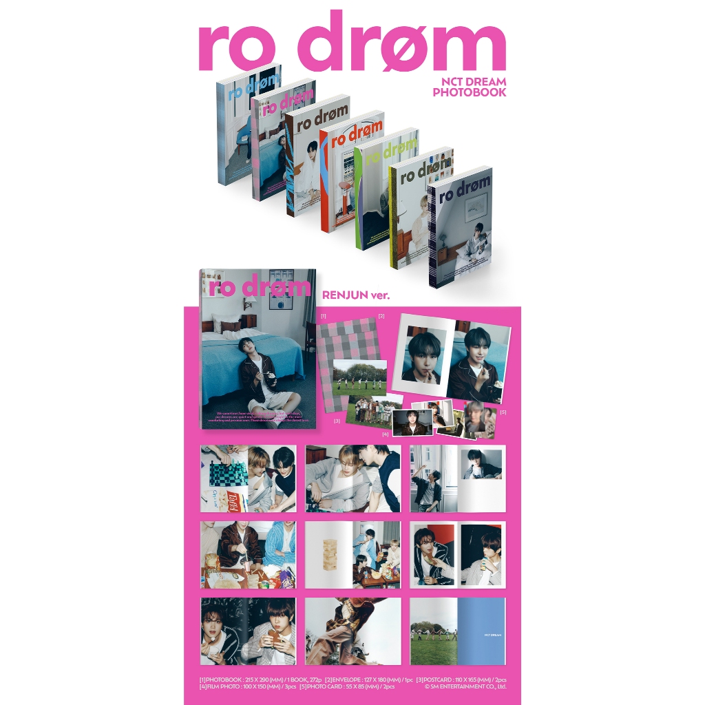 NCT DREAM 2026 PHOTOBOOK [Ro drøm] (22nd May.2026) | Shopee Brasil