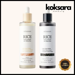 Mixsoon Peeling Ampoule 100ml 2types (White Rice, Black Rice) em Oferta na Shopee