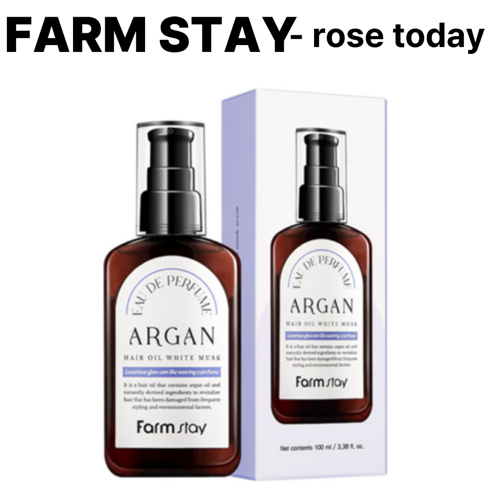Óleo De Cabelo De Argan Coreano Almíscar Branco | Moisture Shine Care ...