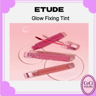 [Etude] Glow Fixing Tint 3.8g Glossy Lip Hidratante De Longa Duração Brilho Coreano Maquiagem Labial Ciciyoug em Oferta na Shopee