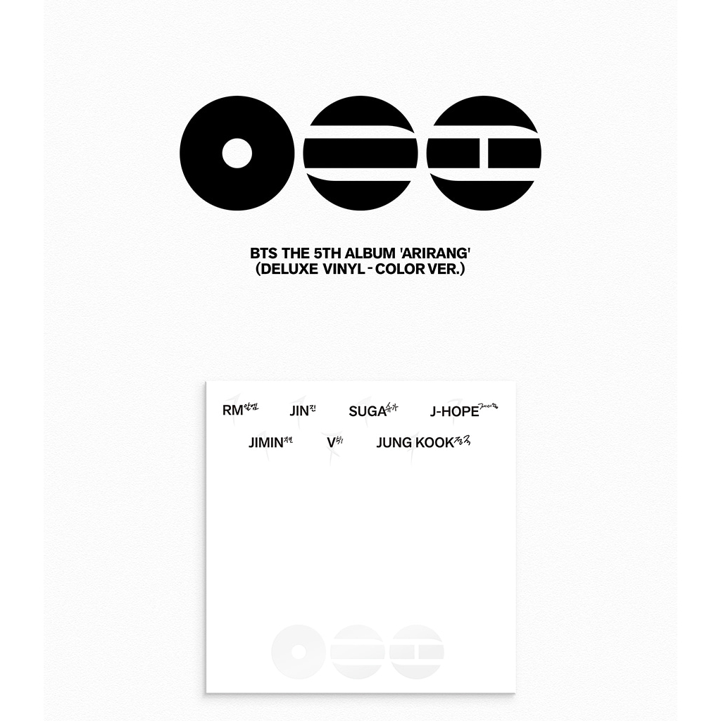Deluxe Vinyl) BTS [ARIRANG] 5th Full Album (20th Mar.2026