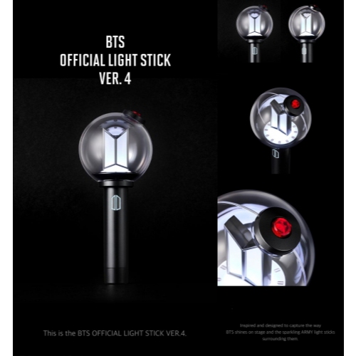 BTS OFFICIAL LIGHT STICK SE VER.4 アミボム BTS OFFICIAL LIGHT STICK VER.4 - ARMY BOMB VER.4 | Shopee Brasil
