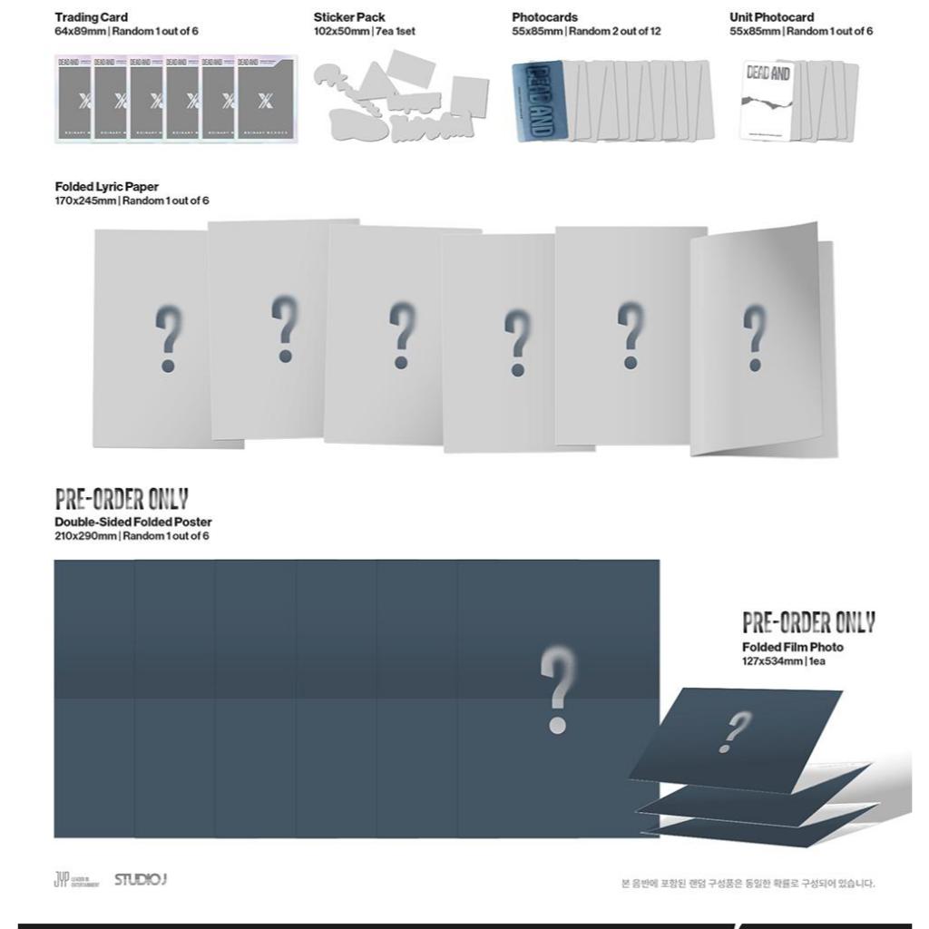 Xdinary Heroes 8th Mini Album - DEAD AND (Photobook ver.) | Shopee