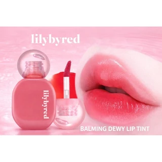 Lilybyred Balming Dewy Lip Tint # 05 Esprema Apple 1 Unidade | Tintura Labial Hidratante Com Brilho De Veludo Coreano Pa em Oferta na Shopee
